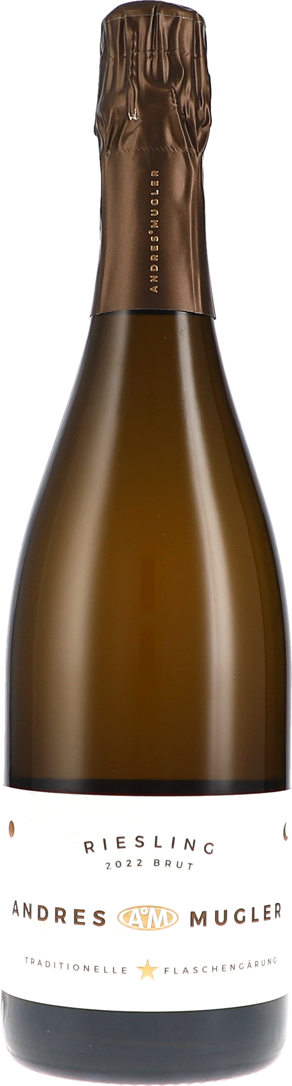 Andres & Mugler | Pfalz | Riesling Sekt Brut  | 2022 | 750ml | bio