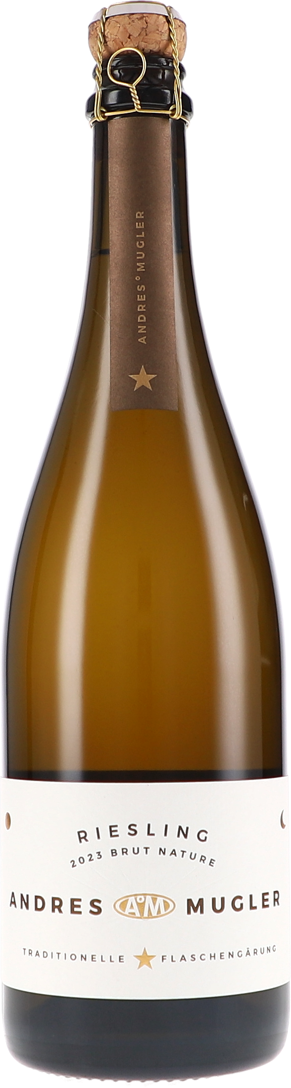 Andres & Mugler | Pfalz | Riesling Sekt Brut | 2023 | 750ml | bio