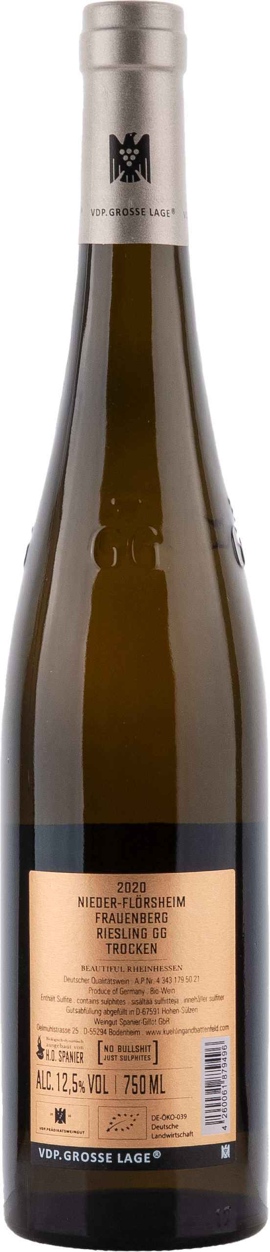 Battenfeld-Spanier | Rheinhessen | Riesling Frauenberg GG "Treasure Collection" | 2020 | 750ml | bio – Bild 3