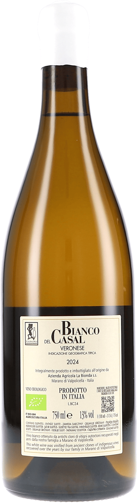 CaLa Bionda Bianco del Casal 2024, 750ml bottle, photo 2