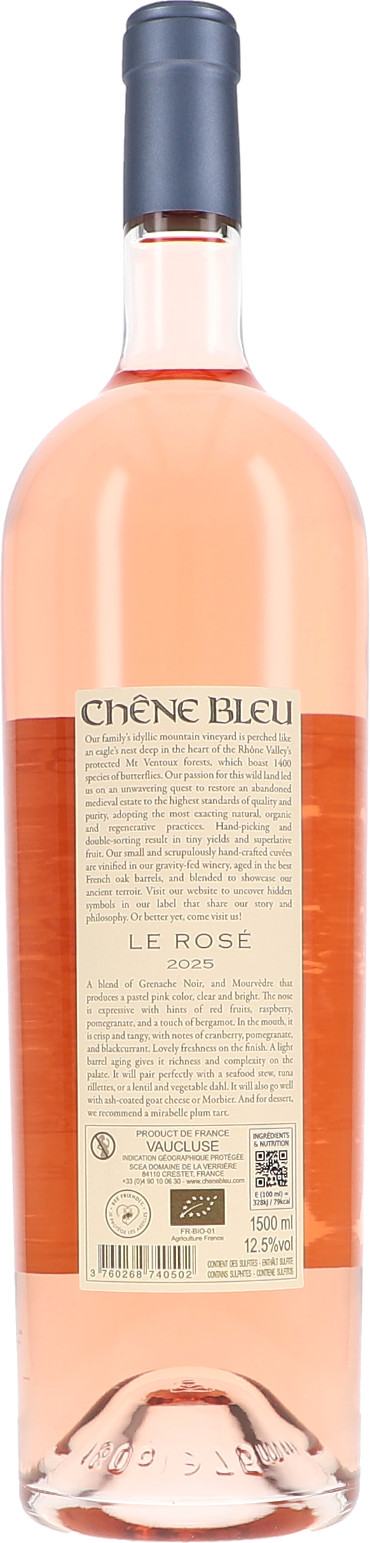 Chêne Bleu Le Rosé 2024, 1500ml bottle, photo 2