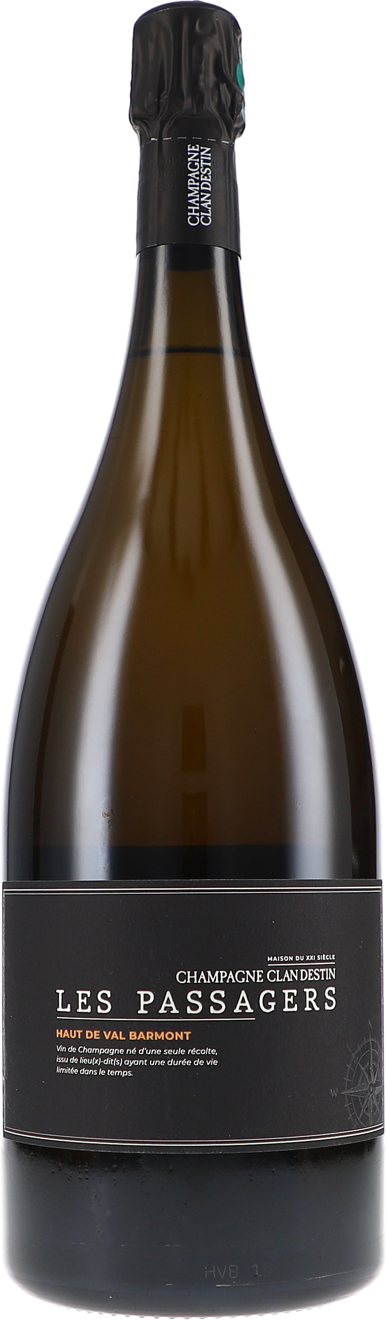 Clandestin | Champagne | Les Passagers “Haut de Val Barmont” Brut Nature | 2019 | 1500ml