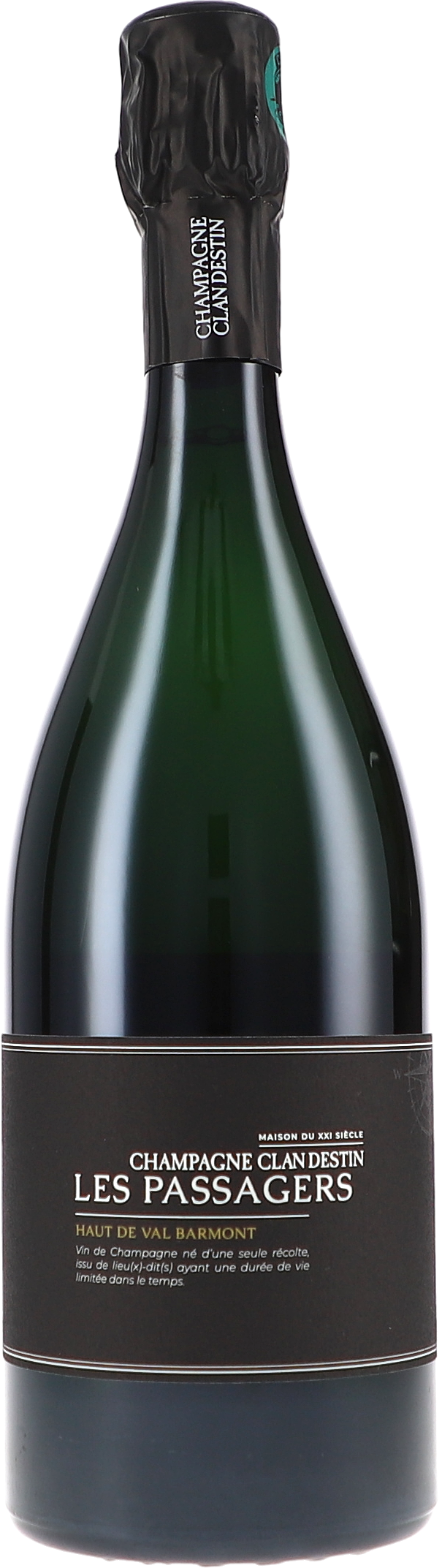 Clandestin | Champagne | Les Passagers “Haut de Val Barmont” Brut Nature | 2023 | 750ml