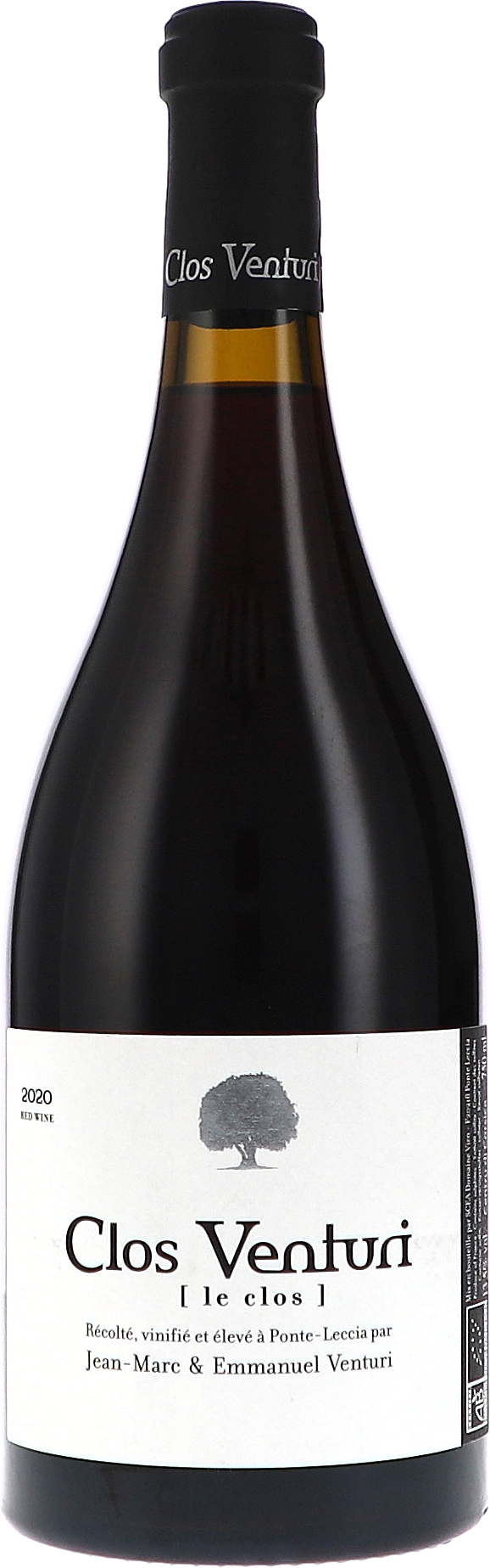 Clos Venturi | Corsica | Clos Venturi (le clos) Rouge AOC | 2020 | 750ml | bio