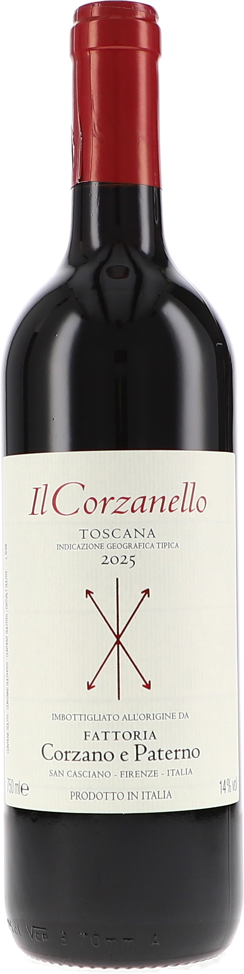 Corzano e Paterno | Tuscany | Il Corzanello Rosso IGT | 2025 | 750ml | bio