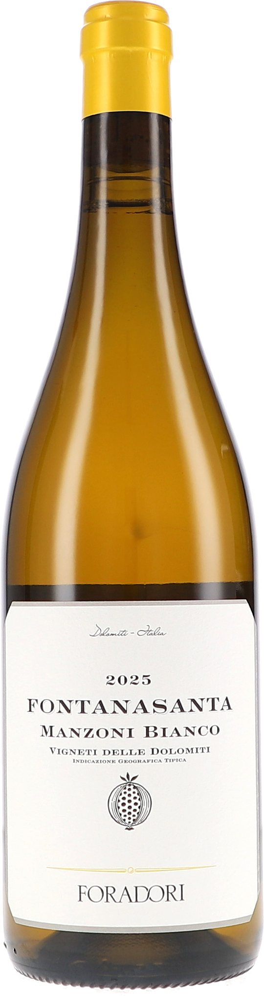 Foradori | Trentino | Fontanasanta Manzoni Bianco Vigneti delle Dolomiti IGT | 2025 | 750ml | bio