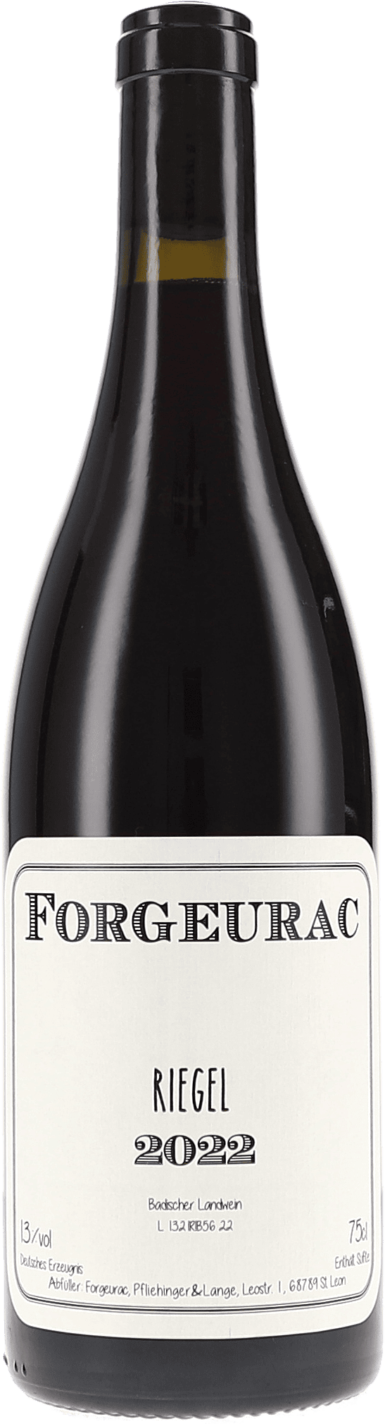 Forgeurac | Baden | Riegel, Badischer Landwein | 2022 | 750ml