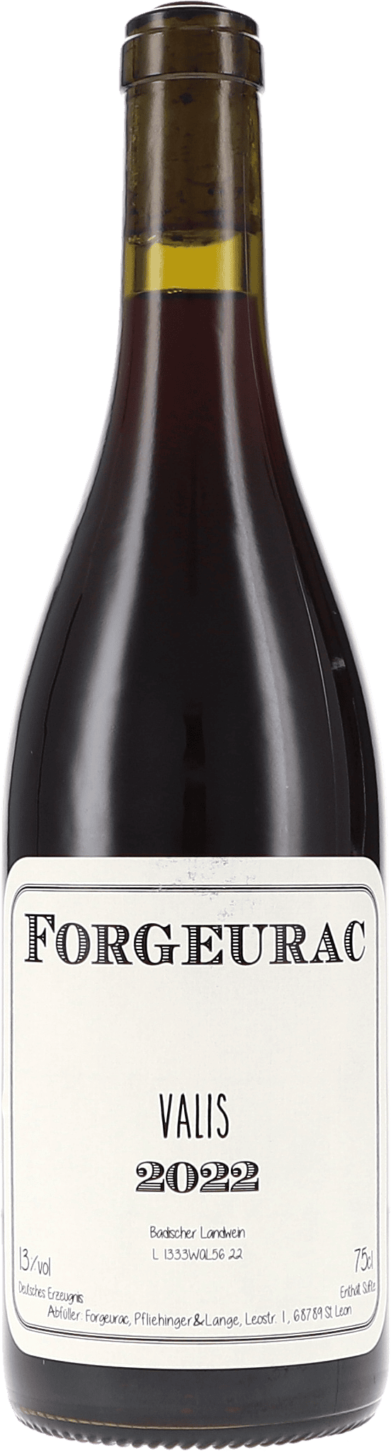 Forgeurac | Baden | Valis, Badischer Landwein | 2022 | 750ml