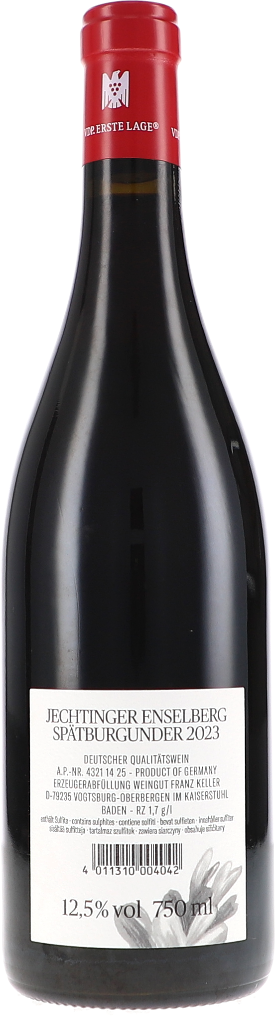 Franz Keller Enselberg Jechtingen Spätburgunder 2023, 750ml bottle, photo 2