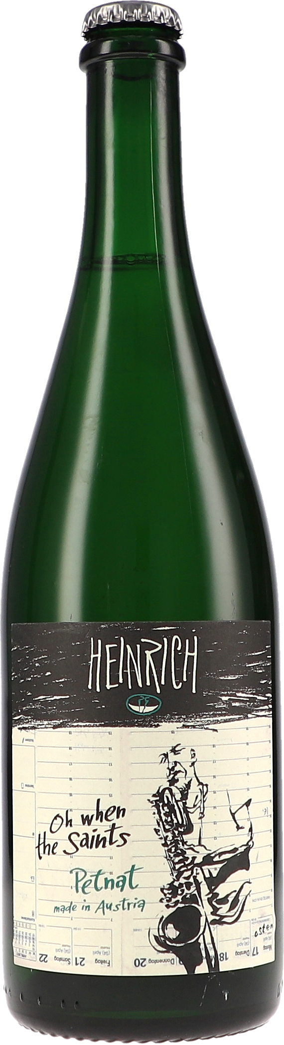 Heinrich | Burgenland | PetNat “oh when the saints” | 2025 | 750ml | bio