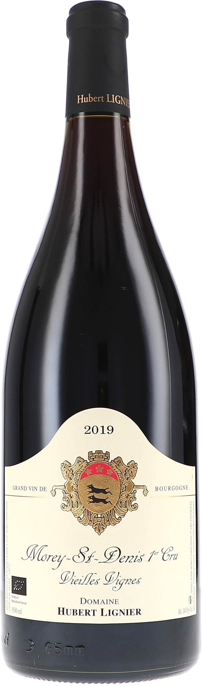 Hubert Lignier | Burgundy | Morey-Saint-Denis 1er Cru “Vieilles Vignes” AOC | 2019 | 1500ml | bio