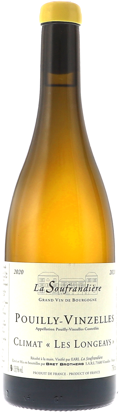 La Soufrandière | Burgundy | Pouilly-Vinzelles Climat “Les Longeays” AOC | 2020 | 750ml | bio