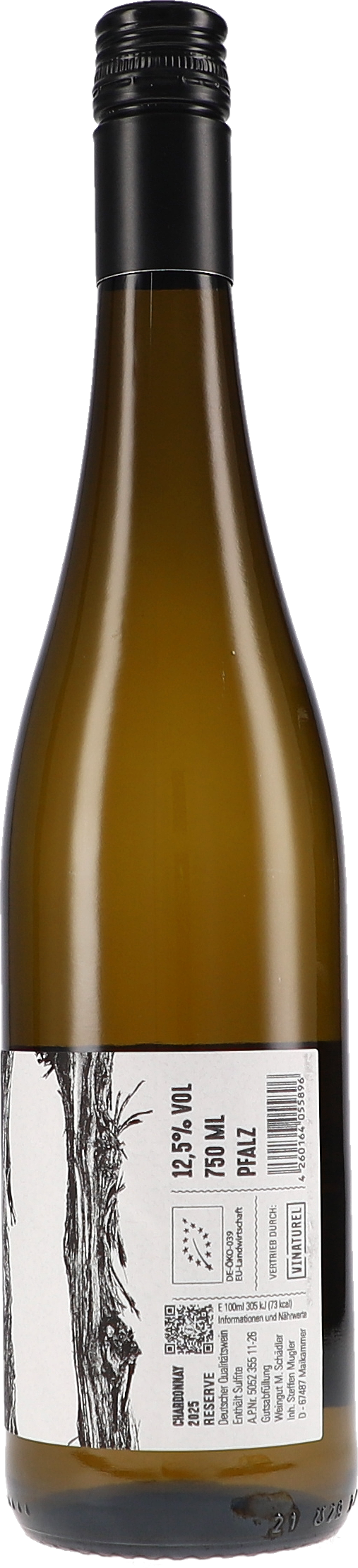 M Schädler Steffen Mugler Chardonnay Reserve 2025, 750ml bottle, photo 2