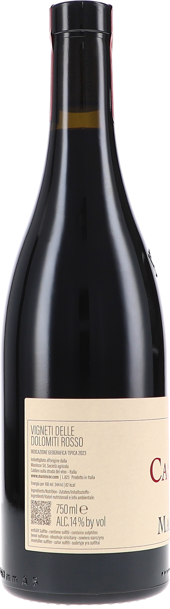 Manincor Cassiano 2023, 750ml bottle, photo 2
