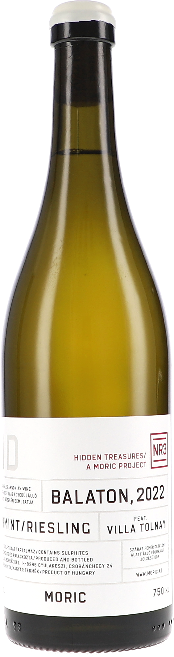 Moric | Balaton | Hidden Treasures Nr.3 Balaton, Villa Tolnay | 2022 | 750ml