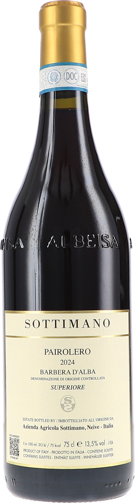 Sottimano | Piemonte | Pairolero, Barbera d’Alba DOC Superiore | 2024 | 750ml