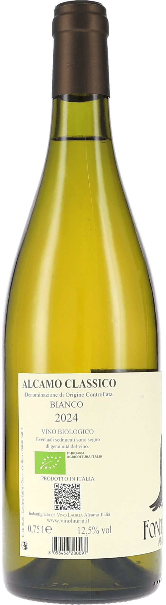 Vino Lauria FontaneBianche Alcamo Classico 2024, 750ml bottle, photo 2