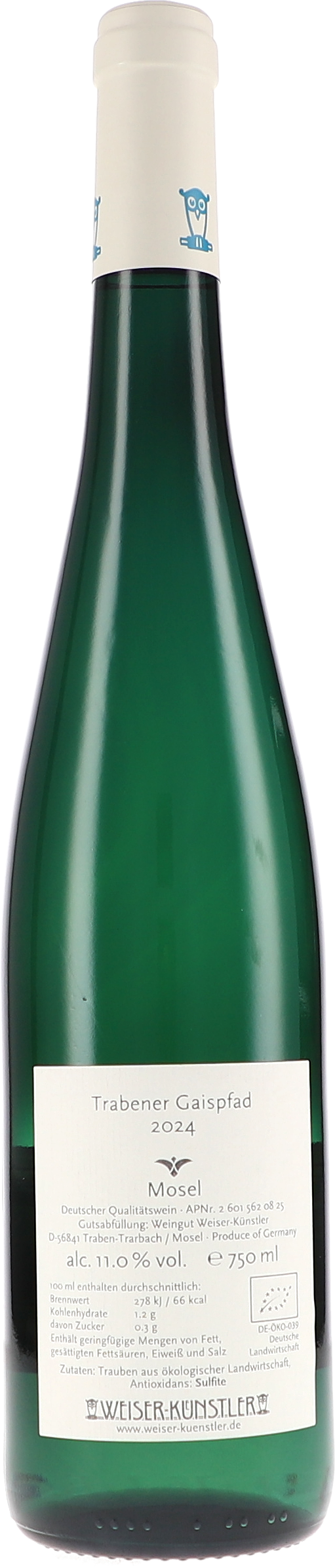 Weiser-Künstler Riesling Gaispfad 2024, 750ml Flasche, Foto 2