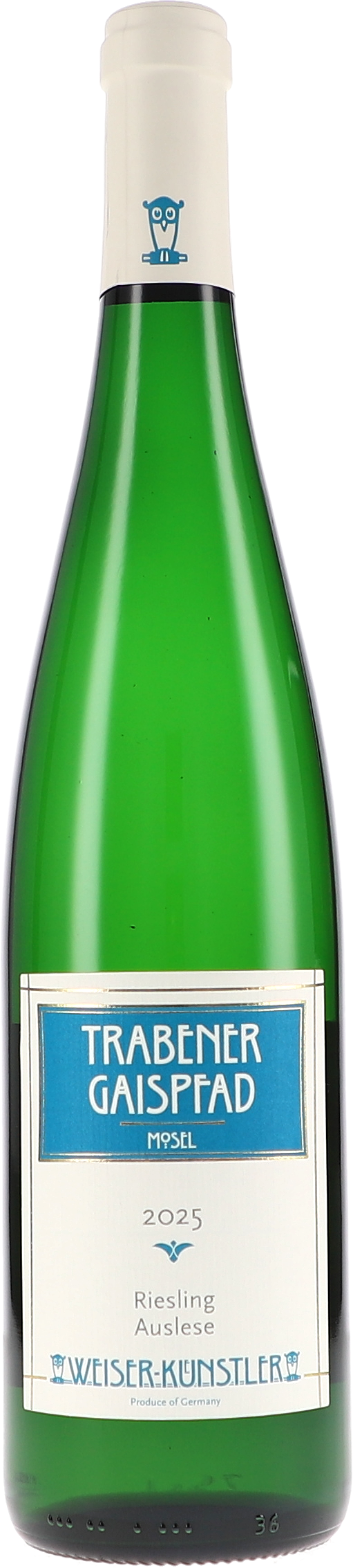 Weiser-Künstler | Mosel | Trabener Gaispfad, Riesling Auslese | 2025 | 750ml | bio