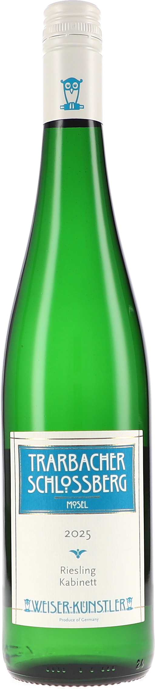 Weiser-Künstler | Mosel | “Trarbacher Schlossberg” Riesling Kabinett | 2025 | 750ml | bio